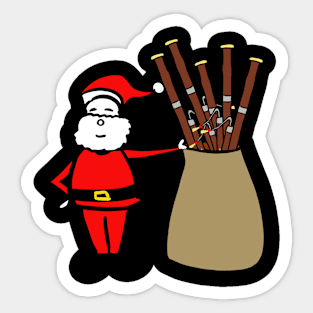 Bassoon ho ho ho Sticker